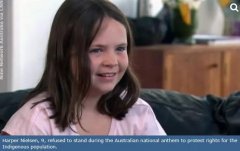 <b>澳九岁女孩质疑国歌引争议，反对者：小屁孩被利用了</b>