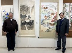 杰出艺术家蔡俊川、蔡俊章 兄弟联袂画展好评连连！